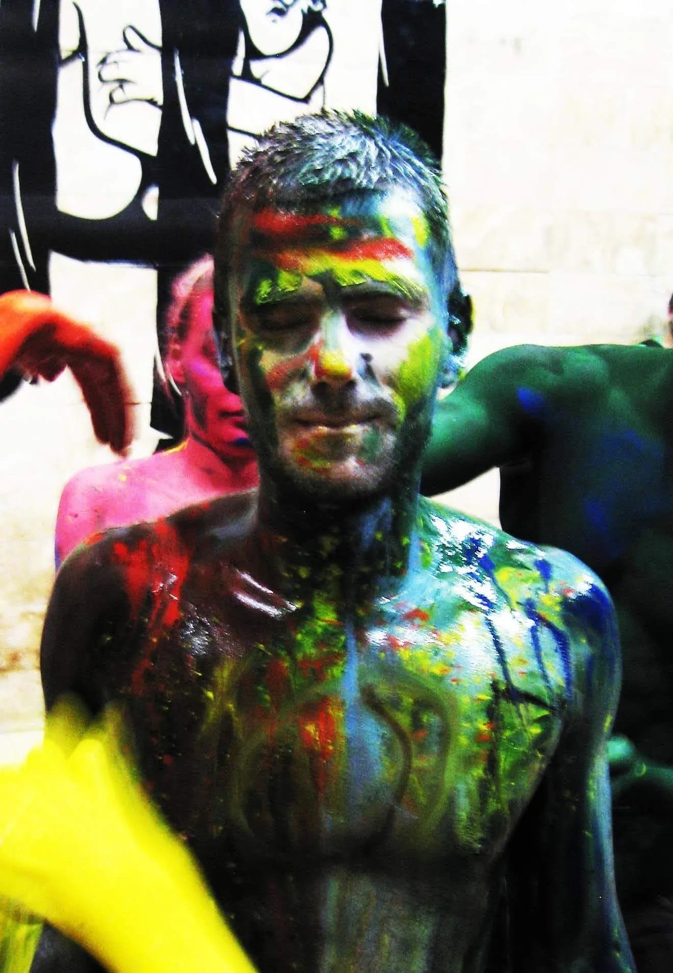 The Layers, photographie de performance (body painting) – Belgrade, 2016.